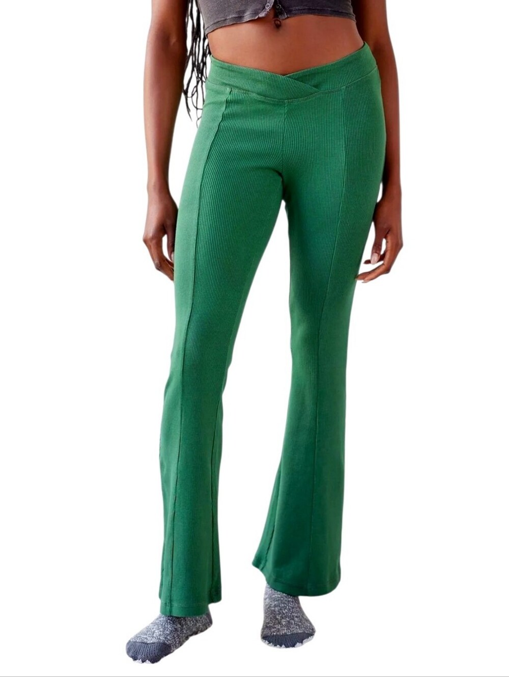 Out From Under Urban Outfitters Aria Seamed Flare Pants Womens Medium